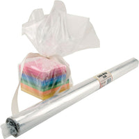 Hygloss - Rouleau de cellophane, 12,5 pi x 20 po, transparent-Groupe d’âge et niveau : Jeunes de 5 ans et plus, de la prématernelle à la 5e secondaire