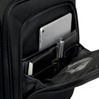 Bugatti -  Madison - Valise de cabine souple 21 -5 po ABS - Incluant un sac pour les vêtements uses - Noir-Plusieurs pochettes à acces rapide et poches zippees à l'interieur du sac, pour faciliter l'organisation de vos objets electroniques et accessoires de voyage
