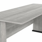 Bush Business Furniture - Bureau d'ordinateur 72 po l Studio A - gris platine-Conçu judicieusement pour un maximum de stabilite, le bureau est offert avec du materiel de fixation murale