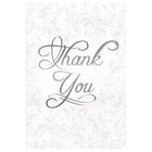 Rosedale – Cartes de souhaits et enveloppes, Formal Thank You, 5 1/2 x 8 po, 12/paquet (17721)-Imprimé sur papier cartonné non couché de haute qualité