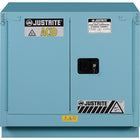 JustriteMD – Armoire de rangement Sure-GripMD acides et matières corrosives, 2 portes à fermeture auto : (44 x 43 x 18 (po))-Étagères et fond doublés de plateaux amovibles en polyéthylène pour faciliter le nettoyage