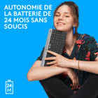 Logitech - K585 Clavier fin sans fil multi-appareils - Graphite-Poids : 1,23 lb