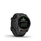 Garmin - Epix Pro Sapphire Edition - 42mm Titane DLC gris carbone avec bracelet noir-8