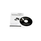 StarTech  Adaptateur réseau sans fil N 802.11n/g Mini USB à 150 Mb/s, 1É1R, Adaptateur sans fil USB, blanc-Assure une connexion rapide et fiable pour les routeurs et les points d’accès sans fil compatibles avec 802.11n