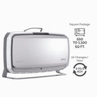 Purificateur d’air Fellowes AeraMax Pro AM4S, inox-Le seul purificateur d’air qui réagit automatiquement au taux d’occupation et au niveau de qualité de l’air.