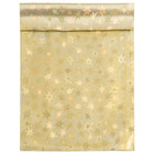 JAM Paper Enveloppe ouverte au bout avec revêtement intérieur et rabat droit, 6 1/4 x 7 7/8 po, doré, 100/pqt-Matériel : aluminium