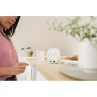 Google - Routeurs Nest Wifi Pro 6E - Neige - Paquet de 3-Capacité de flux vidéo 4K dans la zone de couverture