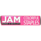 JAM PaperMD – Agrafes de taille standard, rose, paquet de 5-4