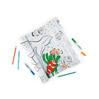 Crayola - Rouleau de coloriage géant Animaux marins-Coloriez une scène (44 cm x 152,4 cm) ou agencez-en deux pour en faire une seule scène gigantesque (88,9 cm x 152,4 cm) à afficher