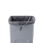 RubbermaidMD ® Poubelle carrée Untouchable, gris-Durable et résistant aux craquelures, même dans des conditions dâ€™utilisation intenses à lâ€™intérieur comme à lâ€™extérieur