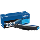Brother - Cartouche de toner cyan TN223, rendement standard-Compatible avec les modèles d'imprimante tout-en-un Brother : HL-L3210CW, HL-L3270CDW, HL-L3290CDW, MFC-L3710CW, MFC-L3750CDW et MFC-L3770CDW