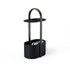 Umbra Table d'appoint Hub noir-RANGEMENT INTÉGRÉ: La base du hub fonctionne également comme un range câbles, magazines, livres, porte plantes, bac à couvertures de canapé et plus