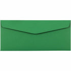JAM Paper #10 Enveloppes de couleur professionnelles - 4,125" x 9,5" - Vert recyclé - Paquet de 50-Couleur : Vert Noël