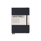 Leuchtturm1917 - Carnet à couverture rigide, Format Moyen A5, Noir, Ligné, 5 7/8" x 8 1/4"-251 pages numérotées