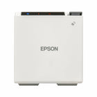 Imprimante de reçus thermique Epson TM-m10 Energy Star - Blanc-Boîtier modulaire innovateur, configuration souple d’emploi grâce au capot facilement interchangeable pour un chargement vertical ou frontal