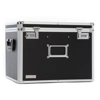 Vaultz - Coffret classeur verrouillable, format lettre/legal-Convient aux dossiers suspendus de format legal ou lettre