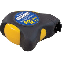 Gray Tools – Ruban à mesurer de 26 pi avec verrouillage automatique, 1 po de largeur-Ruban large de 2 po recouvert de nylon performant pour une durabilité supérieure.