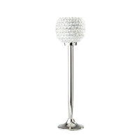 Elegance – Porte-bougie en cristaux brillants de 28 po en forme de boule-Type : porte-bougie