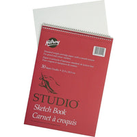 Studio® - Carnet à croquis-Cahier à croquis avec spirales en haut