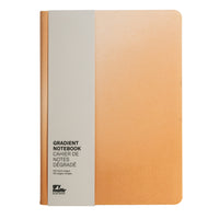 Gry Mattr - Journal dégradé - Orange-fermeture élastique