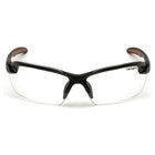 Carhartt – Lunettes de sécurité Spokane, transparent, 6/paquet-Verres en polycarbonate résistant aux égratignures avec monture noire