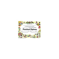 Hayes - Diplôme préscolaire, bordure blanche, 8 1/2 x 11 po, 150/paquet (H-VA206CL)-Taille : 8 1/2 long. x 11 larg. (po)