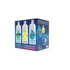 Mood Water - Eau alcaline, assortiment - 1 L - paquet de 12-Eau