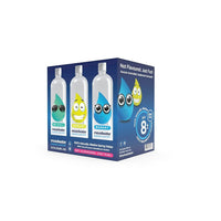 Mood Water - Eau alcaline, assortiment - 1 L - paquet de 12-Eau