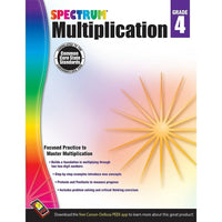 Livre numérique : Spectrum - Multiplication, 704509-EB, 4e année-Vous recevrez deux courriels : le premier confirmant la totalité de votre commande et le second comportant un lien de téléchargement. Vous pourrez utiliser le lien de téléchargement immédiatement ou plus tard, comme vous le voulez.