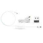 ANTOP - Amplificateur Smartpass, blanc (AT-601W)-L’amplificateur permet une connexion plus facile entre une antenne non amplifiée/passive et votre téléviseur, offrant le bon équilibre entre la réception longue et courte portée
