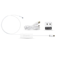 ANTOP - Amplificateur Smartpass, blanc (AT-601W)-L’amplificateur permet une connexion plus facile entre une antenne non amplifiée/passive et votre téléviseur, offrant le bon équilibre entre la réception longue et courte portée