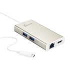 j5create – Adaptateur multiple USB Type-C à HDMI & Gigabit Ethernet & USB3.0 JCA374-Type-C