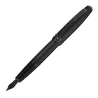 A.T. Cross - Stylo-plume Bailey - noir - plume moyenne-Stylo-plume à encre noire
