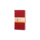 Moleskine – Cahier journal ligné, couverture souple, rouge canneberge, 5 po x 8,25 po-Couverture cartonnée souple rouge canneberge