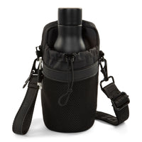Bugatti - x EDITION22 Sac à bandouliere, Nylon recycle hydrofuge, Noir-sac bandouliere