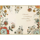 Rosedale Gold - Cartes de souhaits/Enveloppes 51/2 po x 8 po, paquet de 6-Imprimées sur un papier de qualité non couché