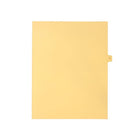 Mark Maker – Onglets séparateurs juridiques beiges, 1/15 onglets, format lettre, sans trous, lettre F, 25/paquet-Onglets séparateurs beiges, 1/15 onglets