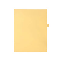 Mark Maker – Onglets séparateurs juridiques beiges, 1/15 onglets, format lettre, sans trous, lettre F, 25/paquet-Onglets séparateurs beiges, 1/15 onglets