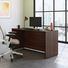 Sauder 59"W La Collection Affirm Bureau - Finition Noble Elm-  La surface en mélamine est résistante à la chaleur, aux taches et aux rayures