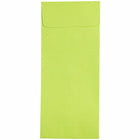 JAM Paper #11 Policy Commerciales Enveloppes Colourées - 4,5" x 10,375" - Ultra Lime Vert - Paquet de 50-Couleur : Enveloppes vert citron