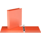 Davis Group Super offre Easyview, Reliure View à anneaux ronds 1.5 po, personnalisable, paquet de 6 - Orange-1.5 po