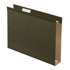 Pendaflex- Chemises suspendues à fond plat, grande capacité, expansion de 2 po, format lettre, 8 1/2 x 11 po, vert, paquet de 25-Les dessus polylaminés et dessous renforcés assurent durabilité et stabilité