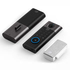 eufy Security - Serrure intelligente vidéo - Noir-Vous pouvez également contrôler votre serrure intelligente depuis l'application eufy Security, parler à votre assistant vocal Alexa ou Google, et bien sûr, le clavier et les clés pour ouvrir la porte