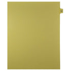 Mark Maker – Onglets séparateurs juridiques beiges, 1/15 onglets, format lettre, sans trous, numéro 152, 25/paquet-Onglets séparateurs beiges, 1/15 onglets
