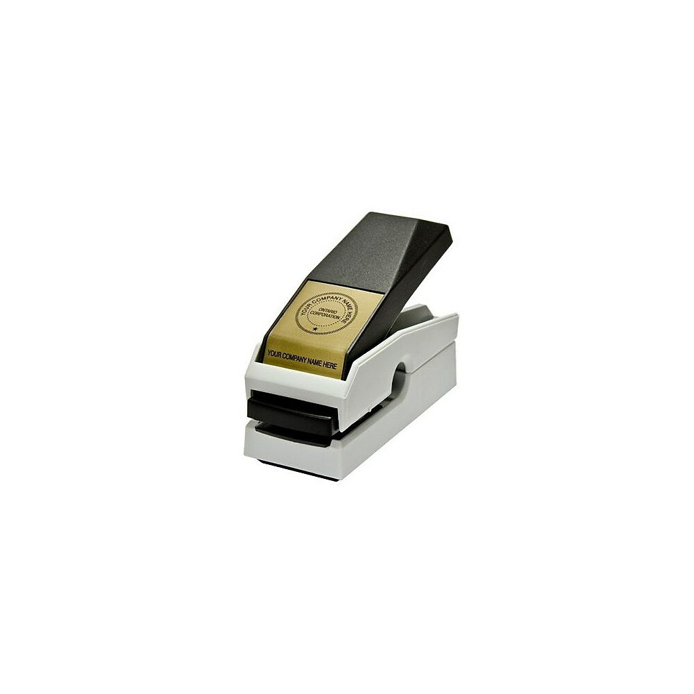Machine à Embosser Personnalisable - Pour Gaufrage Papier, Cire à Cacheter, Logo Entreprise