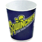 Sqwincher – Gobelets, 5 oz, paq./300-Gobelets bleus à fond plat et logo Sqwincher orange