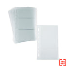 Staples - Recharge pour reliure, 12 feuilles-12 feuilles avec 6 fentes chacune (3 de chaque côté)