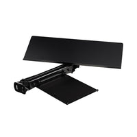 Next Level Racing - Plateau pour clavier et souris GT Elite - Noir-Profilé en aluminium anodisé noir pour une finition haut de gamme