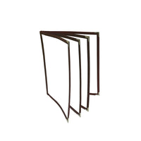 Futech Support de menu à 8 vues BUR 8-1 / 2 "L x 11" H, Bourgogne, 10 / paquet-8-1/2"W X 11"H