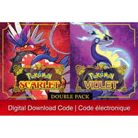 Pokemon Scarlet & Pokemon Violet Double Pack pour Nintendo Switch [Téléchargement]-Genre de jeu: Action, aventure
